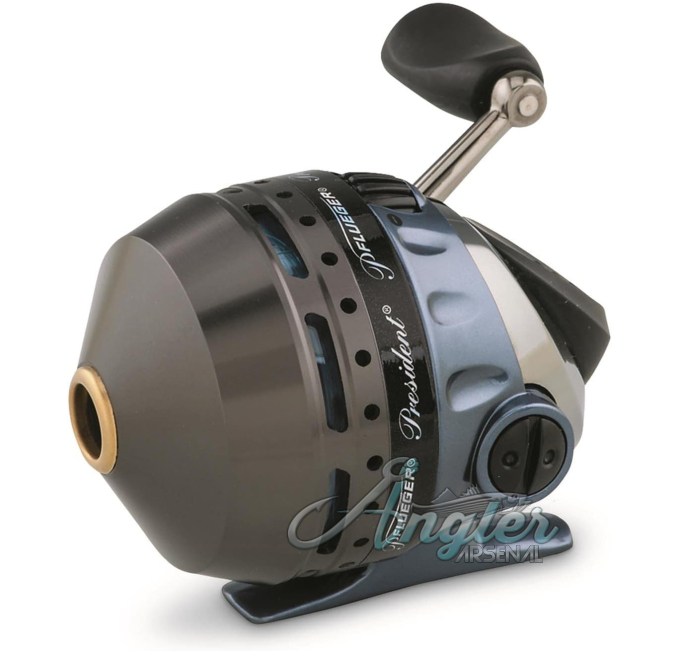 Pflueger President Spincast Reel Angler Arsenal Dial Drag System