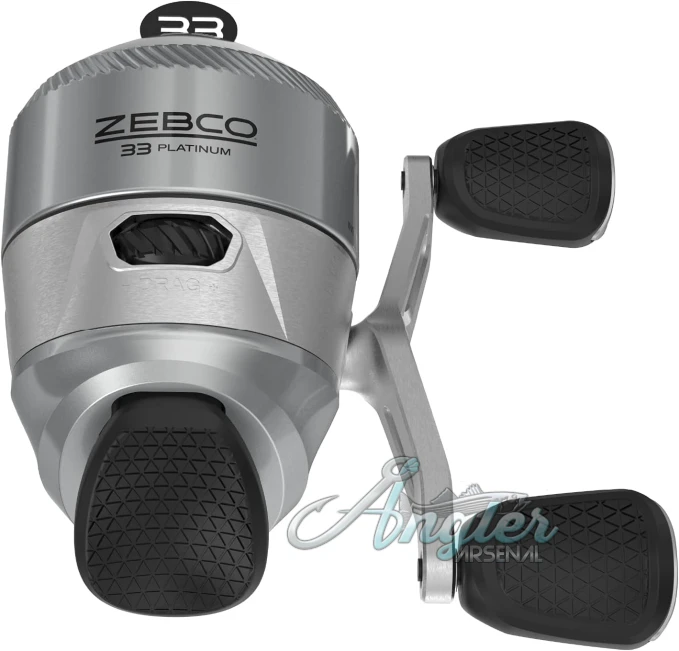 Zebco 33 Platinum Spincast Reel Angler Arsenal 10 lb Line