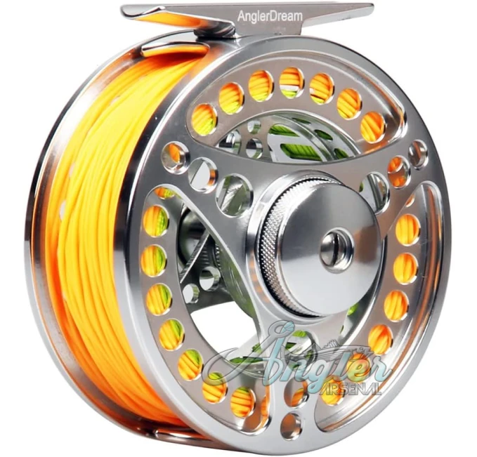 Angler Dream Fly Fishing Reel Combo with Line for Angler Arsenal