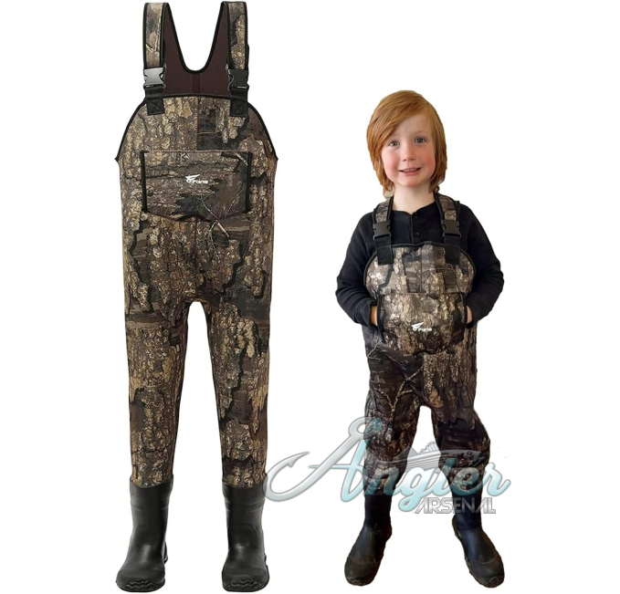 8 Fans Waterproof Youth Waders Angler Arsenal Insulated Boots
