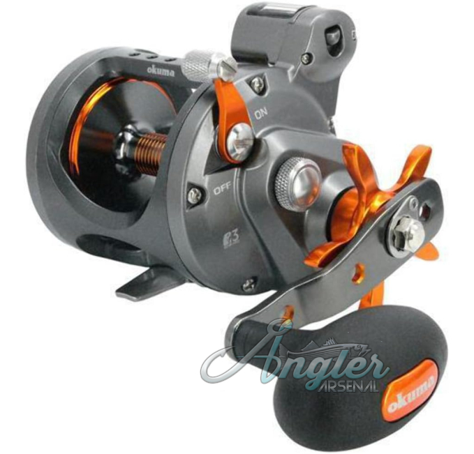 Okuma Cold Water CW-303D Trolling Reel Smooth Drag Angler Arsenal