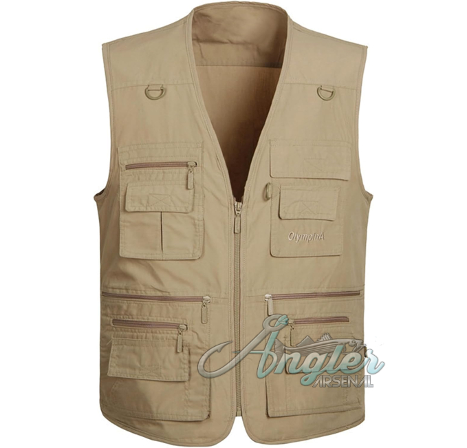 Lentta Outdoor Work Safari Vest for Men Angler Arsenal