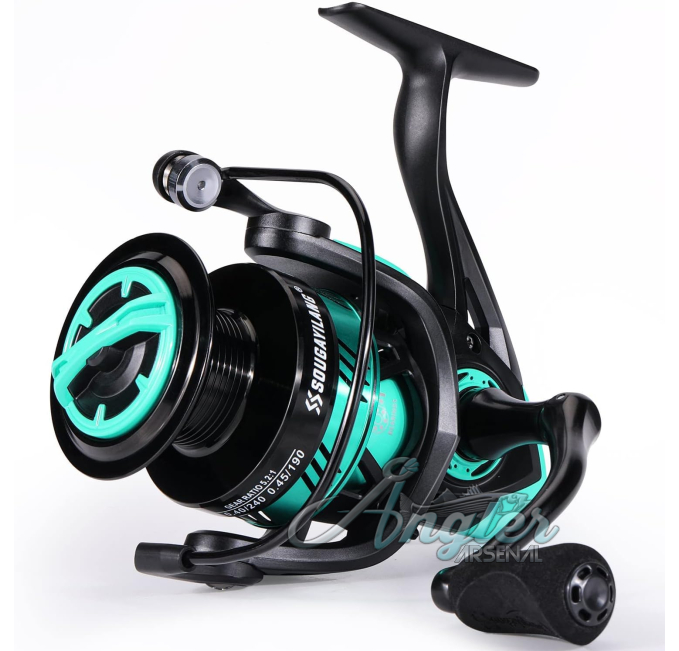 Sougayilang Ultralight Spinning Reel High Speed Aluminum Spool Angler Arsenal