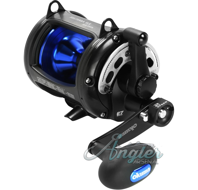 Okuma Solterra SLX 20IIb Angler Arsenal Lever Drag Trolling Reel