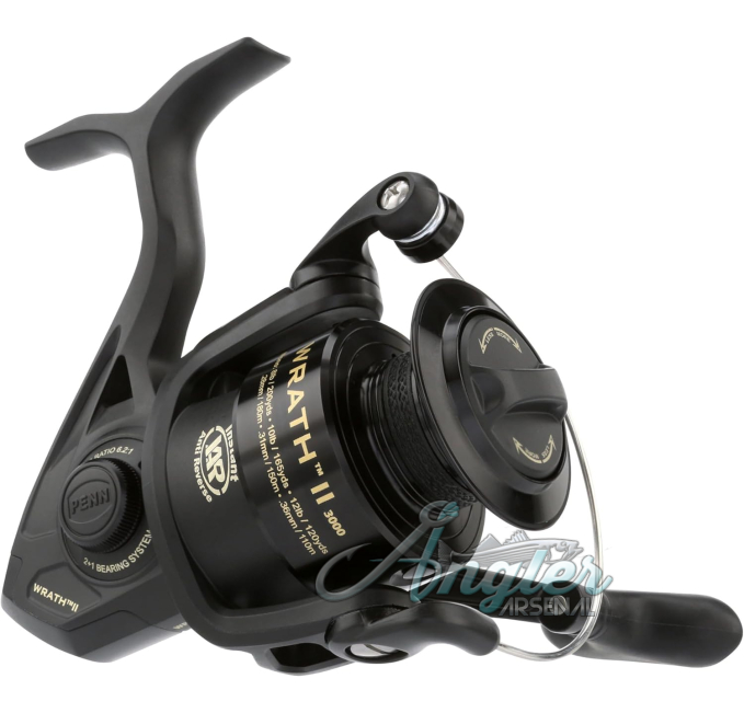 PENN Wrath II Spinning Reel Durable Fishing Gear for Anglers Angler Arsenal