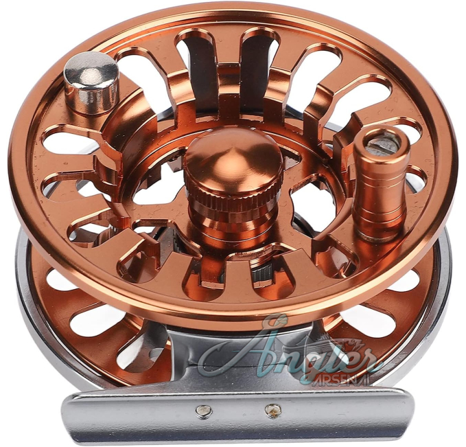 Fly Fishing Reel Large Arbor CNC Machined Aluminum for Angler Arsenal