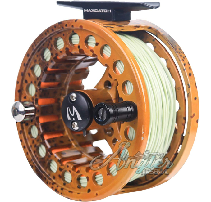 M MAXIMUMCATCH Maxcatch ECO Large Arbor Fly Fishing Reel Angler Arsenal