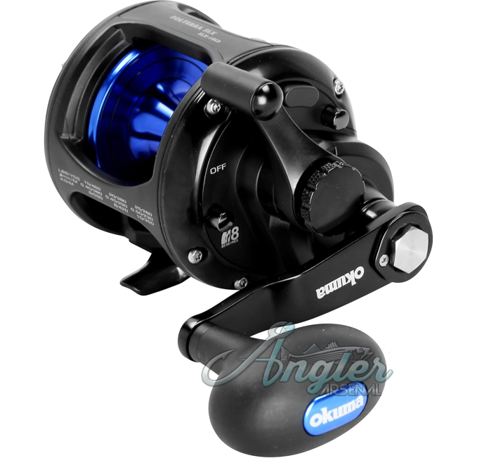 Okuma Solterra SLX Lever Drag Reel Angler Arsenal SLX-10Lb 380yds-20lb