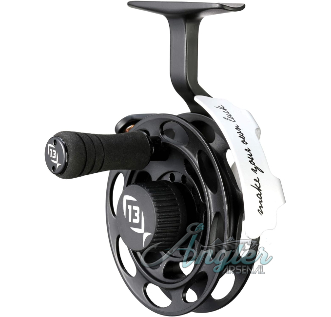 13 FISHING Black Betty Inline Ice Fishing Reel Angler Arsenal