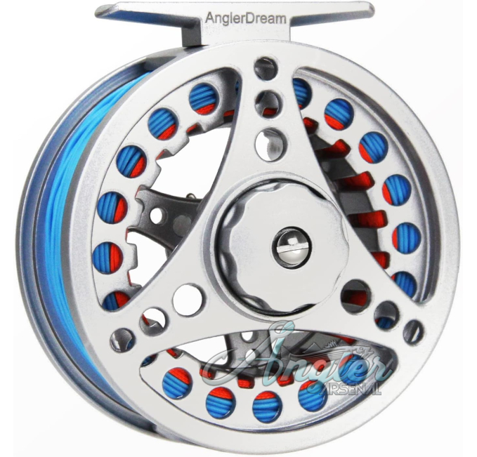 Angler Dream Fly Reel with Line Combo Large Arbor Angler Arsenal