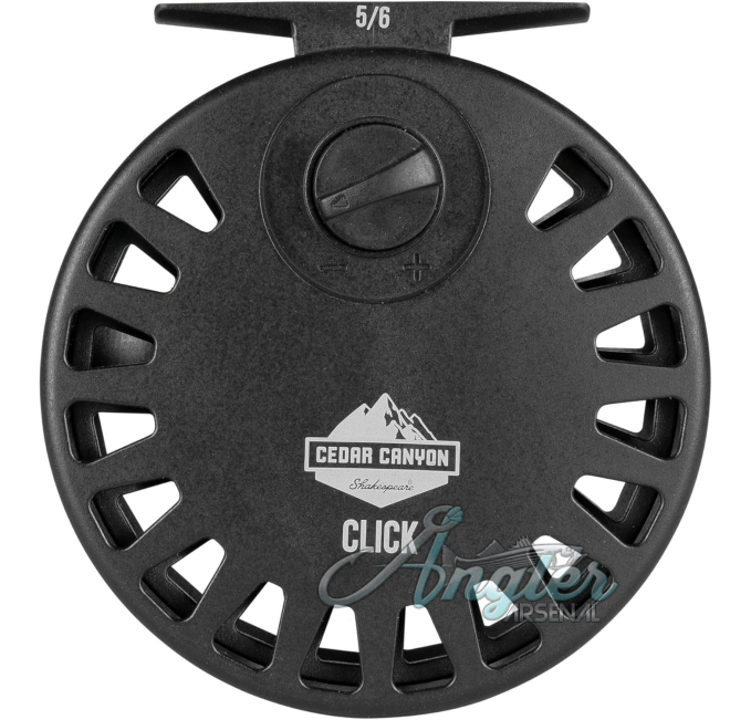 Shakespeare Cedar Canyon Click Fly Fishing Reel for Angler Arsenal
