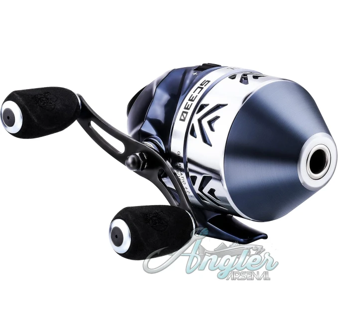 RUNCL Spincast Fishing Reel Angler Arsenal Reversible Handle