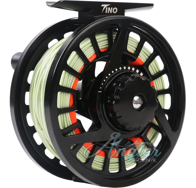 Maxcatch Tino Fly Fishing Reel Pre Loaded Line Combo Angler Arsenal