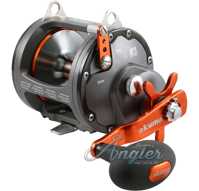 Okuma Coldwater CW 303DS High Speed Trolling Reel Angler Arsenal