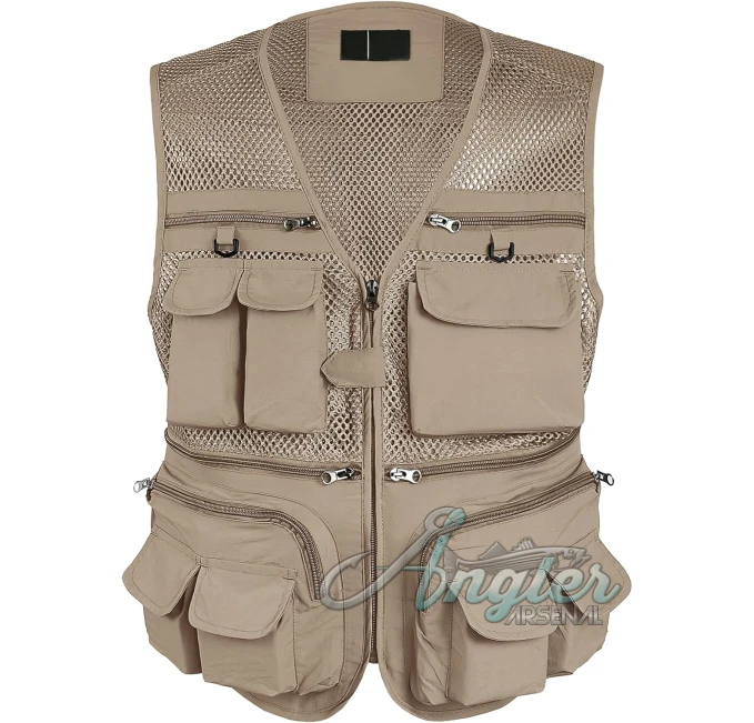 TWENPHYO Versatile Men's Summer Vest for Fishing Angler Arsenal
